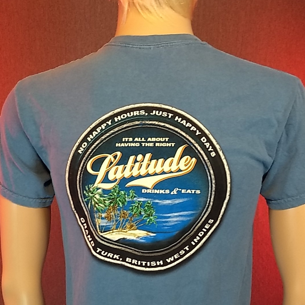 Latitude Grand Turk British West Indies tee Size S NWOT